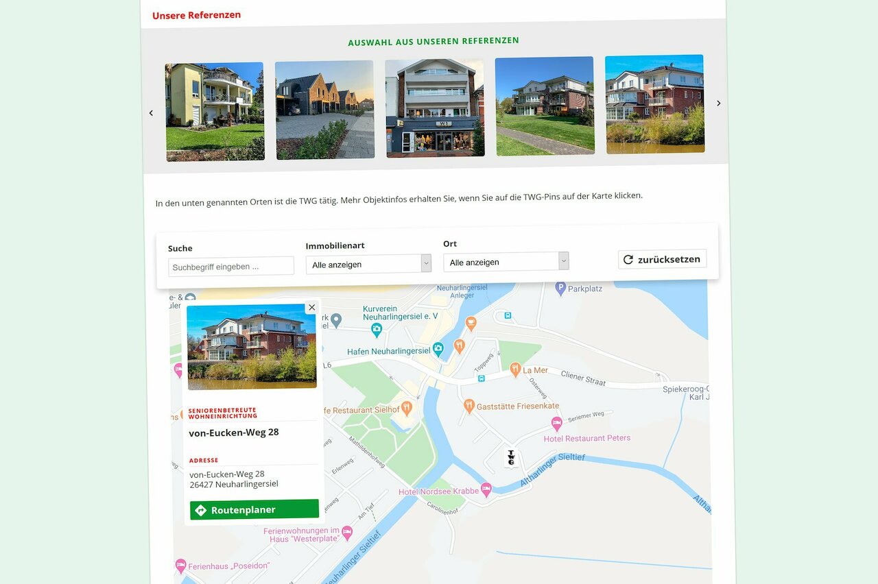 TWG Vechta mit interaktiver Map online Image 1