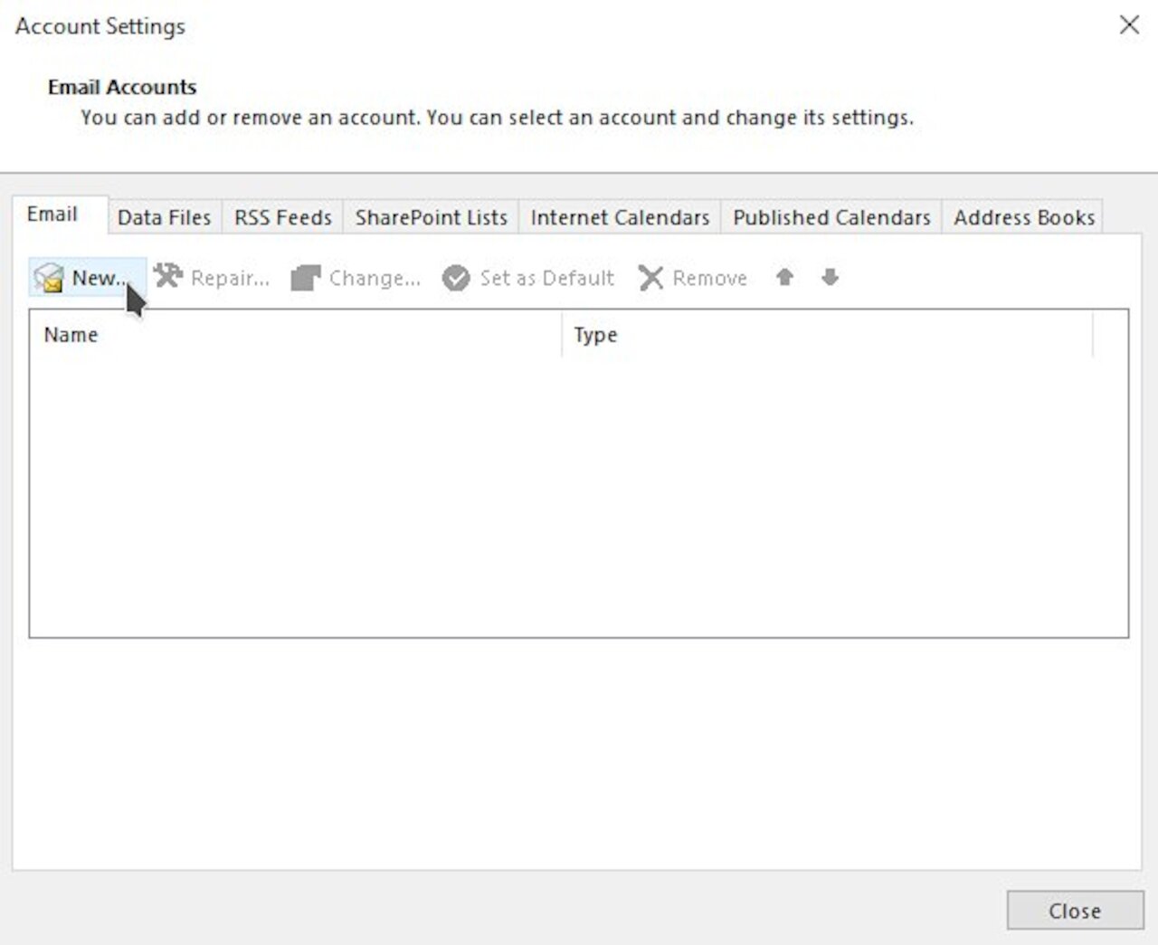 Outlook: Manuelle Konfiguration mit Benutzername und Passwort Image 5