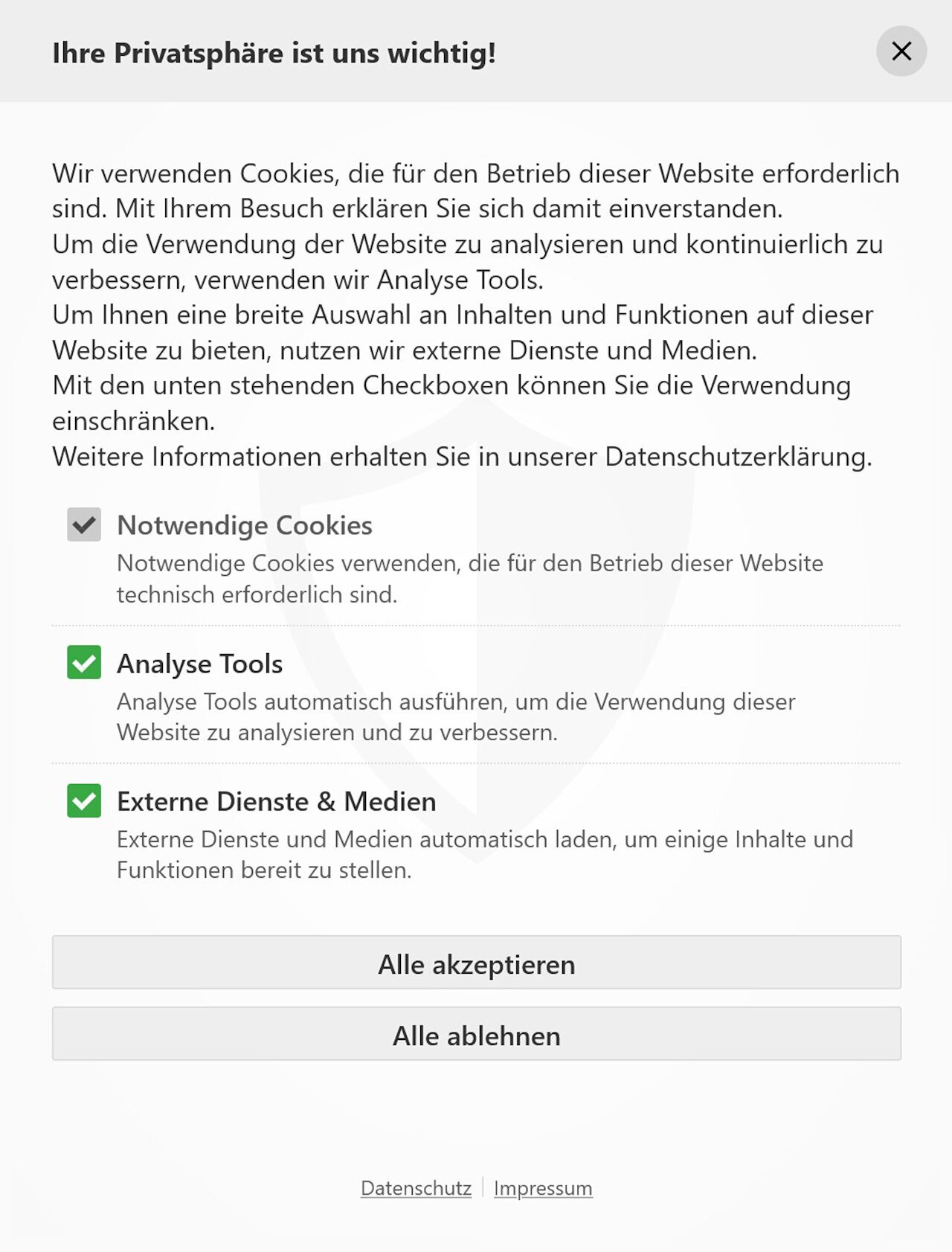 Das experia Consent-Tool 2.0 Image 2