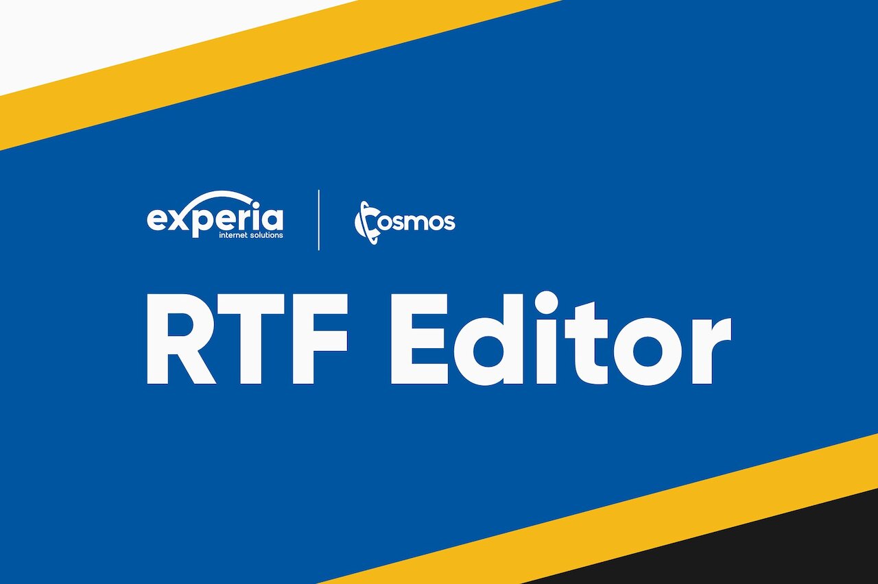 Cosmos 6: Der WYSIWYG Editor und seine Funktionen Image 1