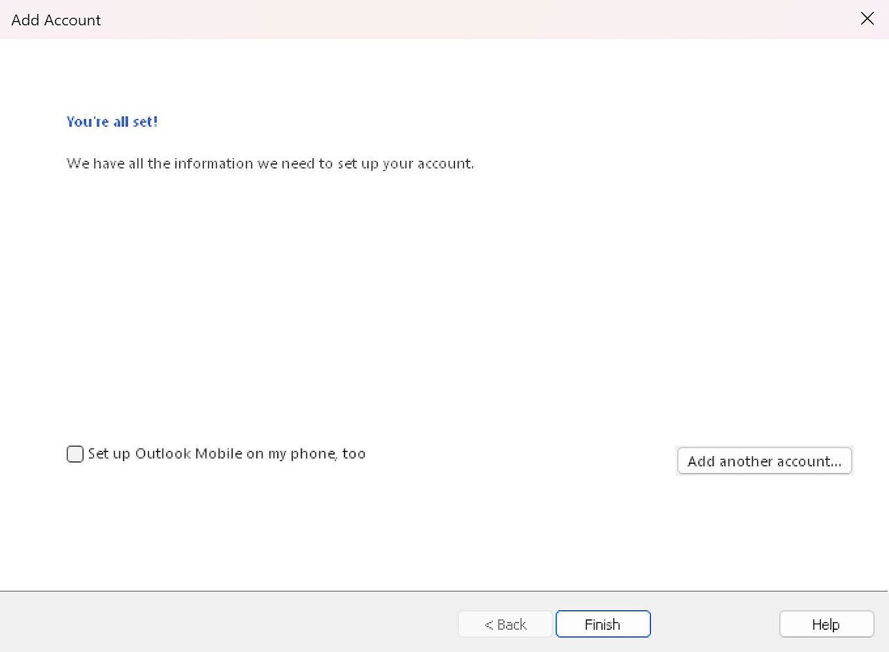 E-Mail: Einrichtung von Outlook in Windows und macOS Image 13