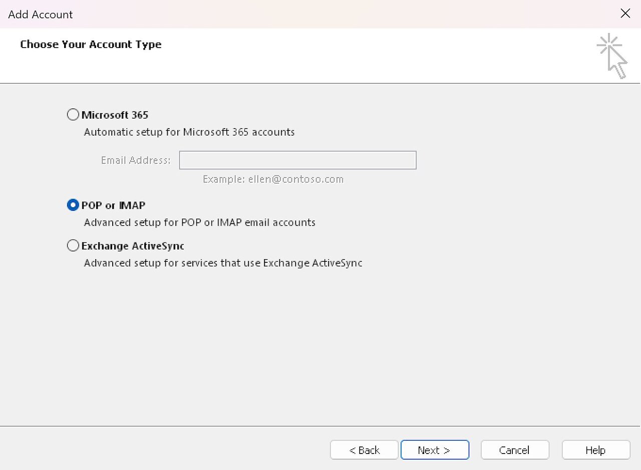E-Mail: Einrichtung von Outlook Image 7