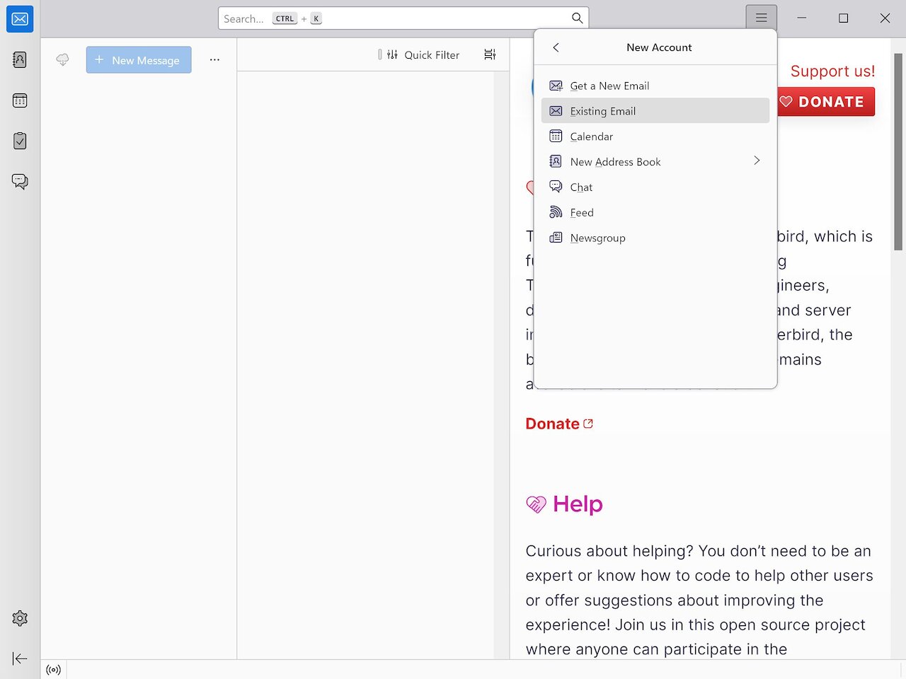 E-Mail: Einrichtung von Thunderbird Image 2