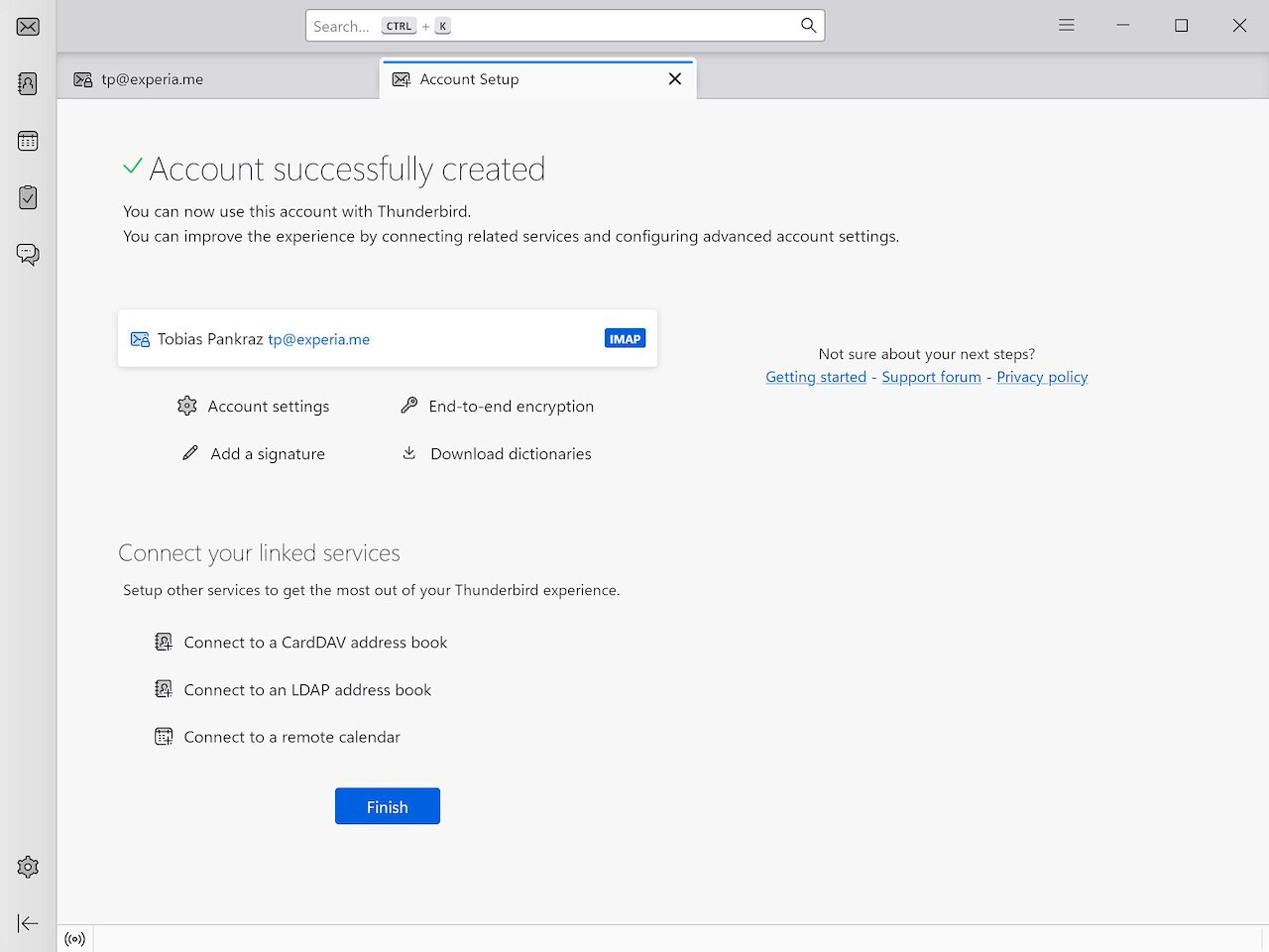 E-Mail: Einrichtung von Thunderbird Image 5