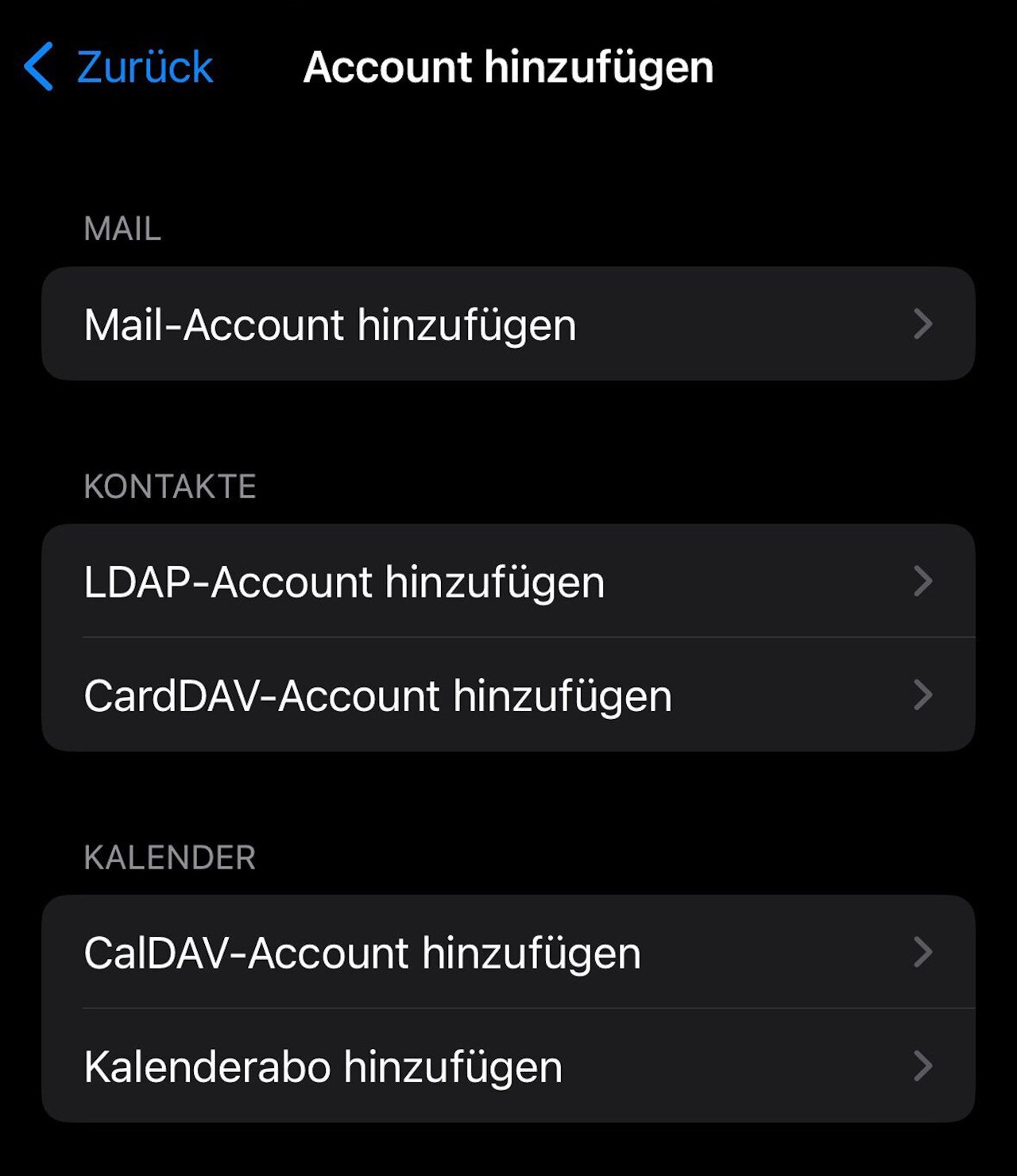 E-Mail: Einrichtung der Mail App für iOS Image 4