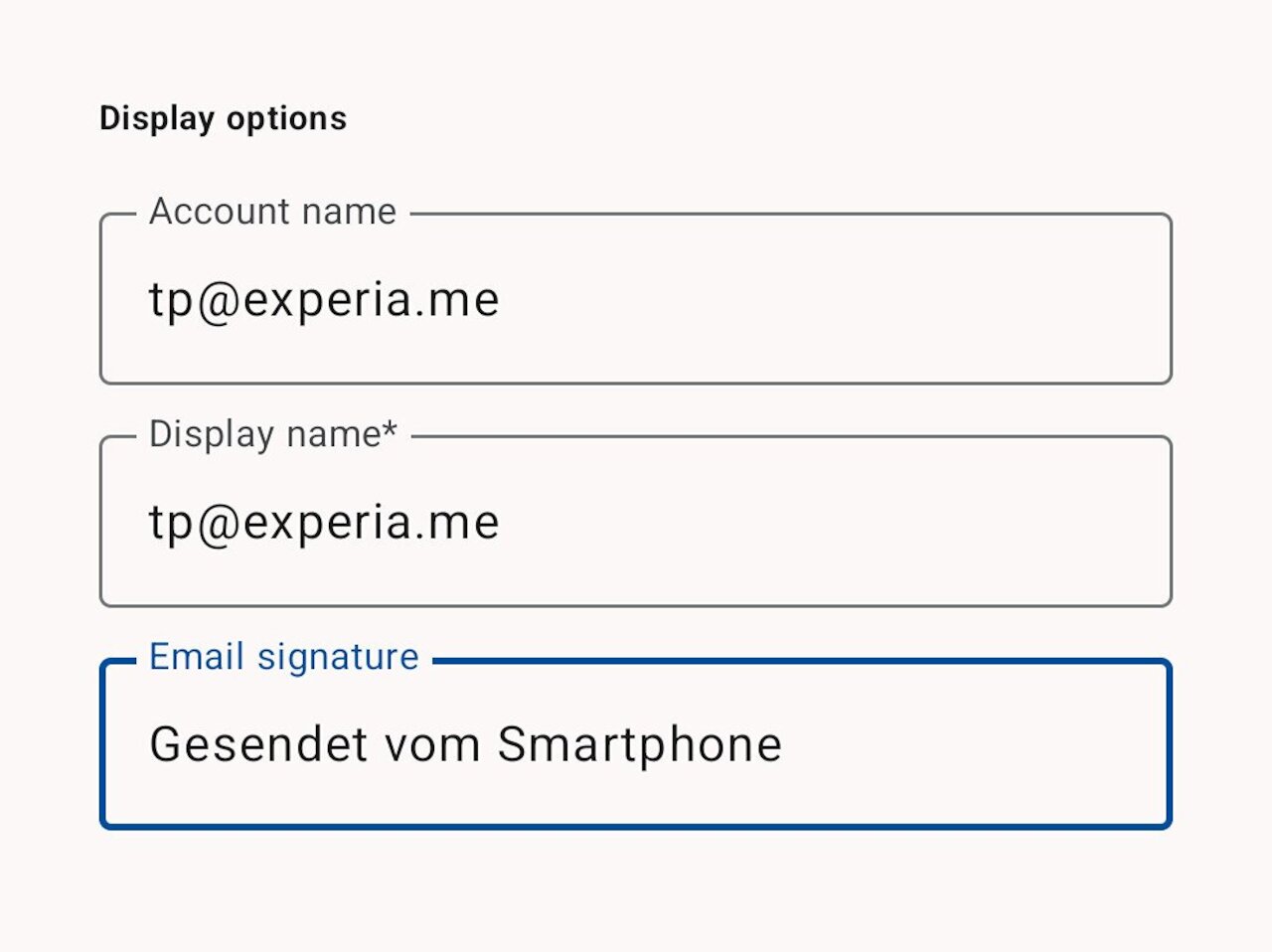 E-Mail: Einrichtung der Thunderbird App für Android Image 5
