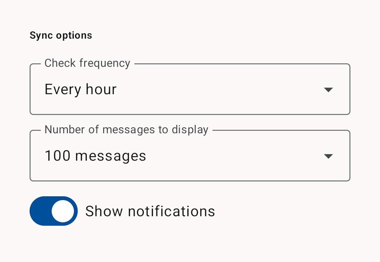 E-Mail: Einrichtung der Thunderbird App für Android Image 6