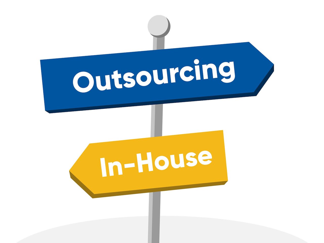Symbolbild: Outsourcing oder In-House