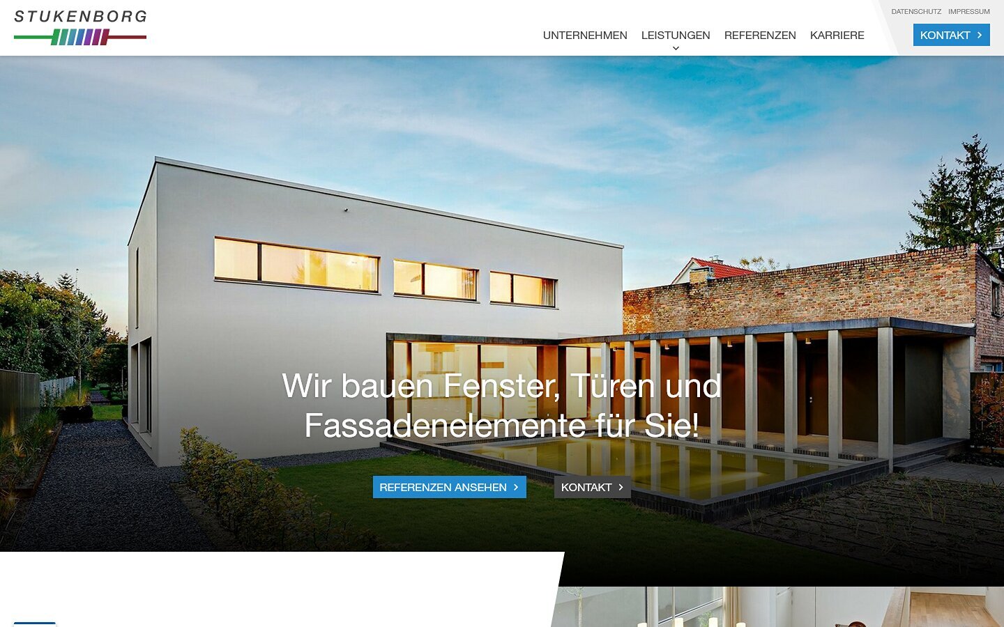 Desktop Screenshot der Website von: Tischlerei Stukenborg